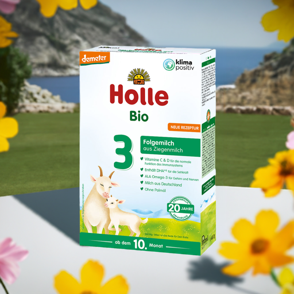 Holle Goat Milk Stage 3 Organic Formula + DHA (400g)