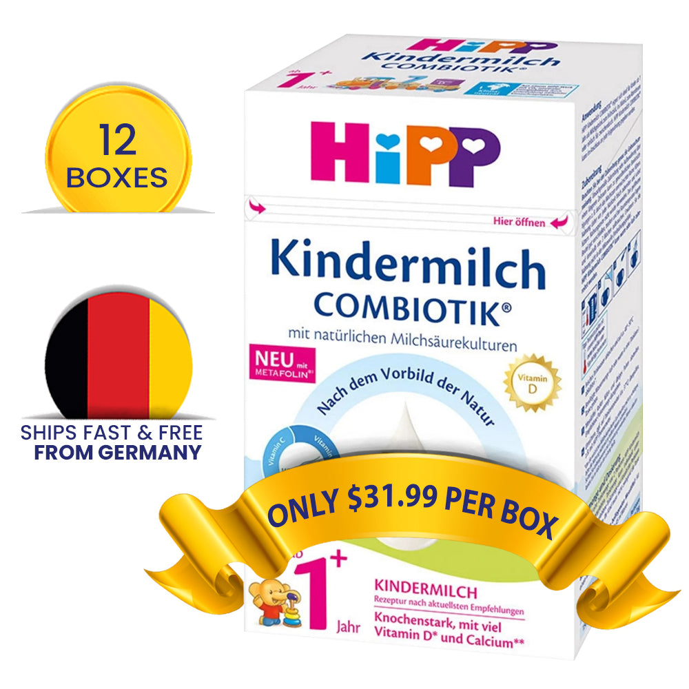 HiPP 1+ Years Kindermilch Combiotik Toddler Milk (600g) - Germani